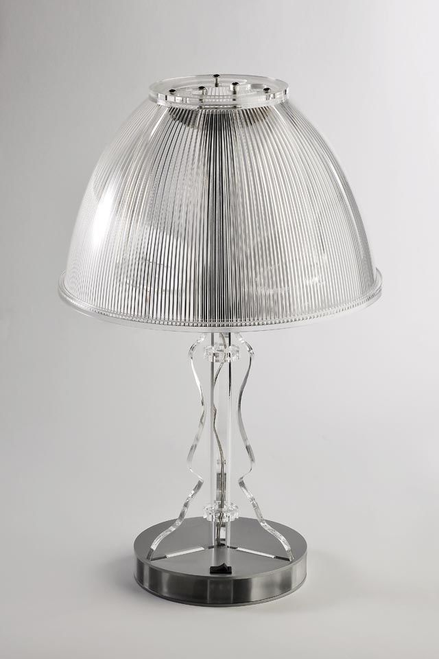 lampada plexiglass Lady Led a batteria