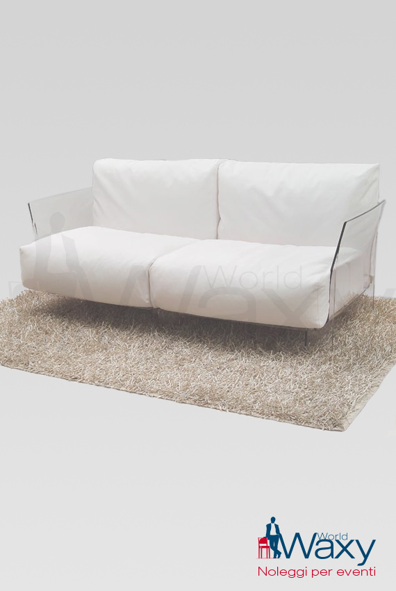 Kartell Divano Kartell Mod Pop White Biposto