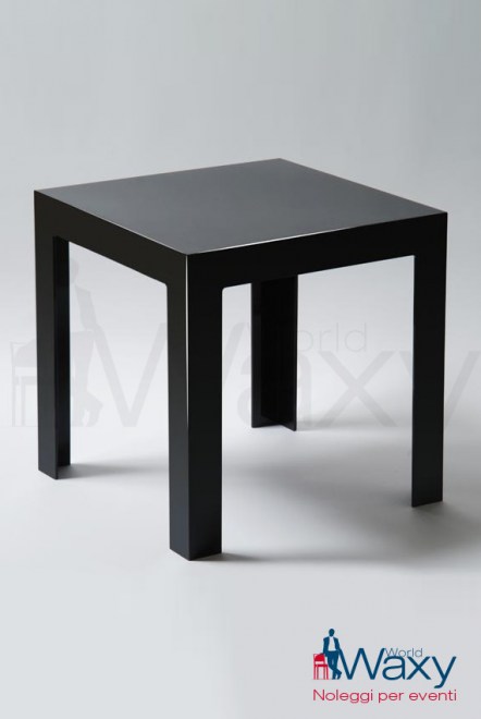 tavolo kartell 40x40 h 40 cm mod. Jolly in policarb. coprente nero