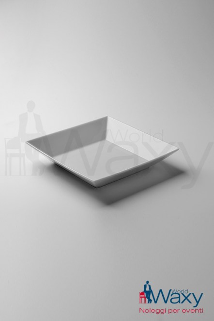 piatto fondo quadrato cm 22x22 mod Nubo Villeroy & Boch 