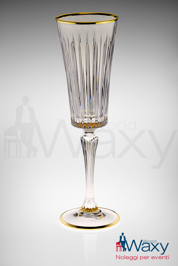 Flûte Linea Timeless filo oro  cl 21