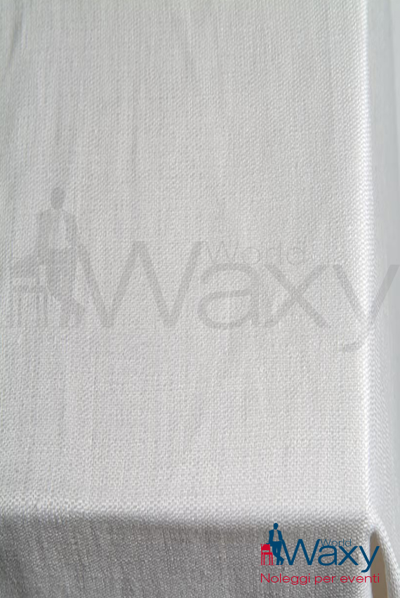 tovaglia rettangolare in lino bianco 400x210 cm